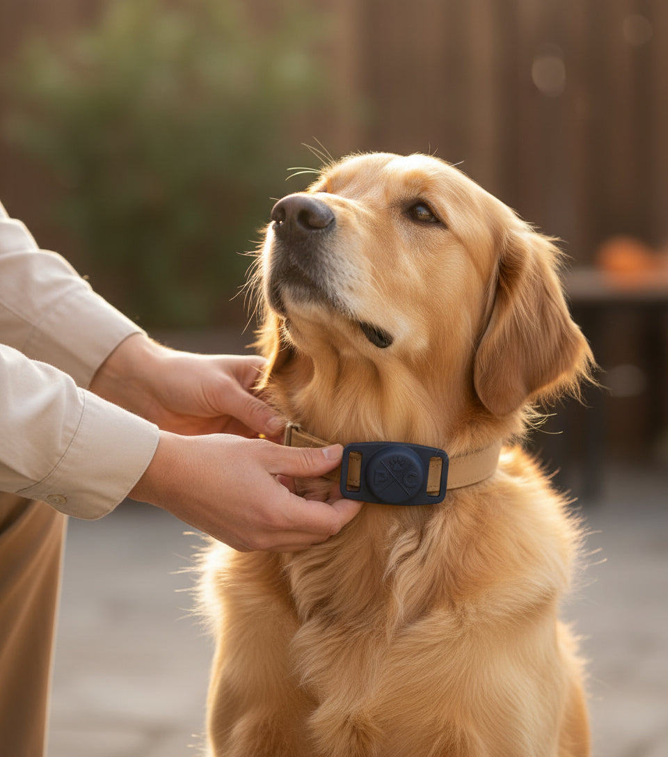SafeTail™ AirTag Collar Holder